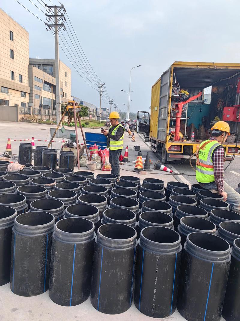 鹤岗管道短管置换