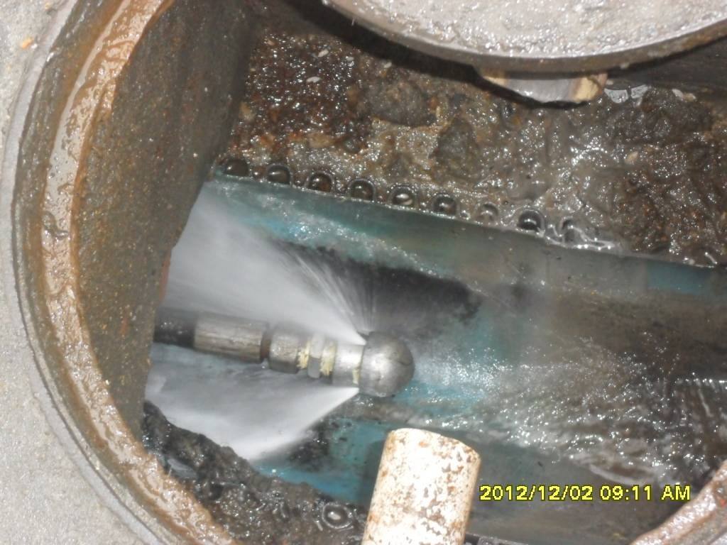 鹤岗污水管道高压清洗