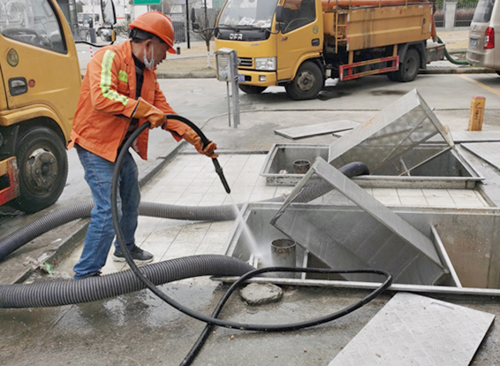 鹤岗隔油池清理