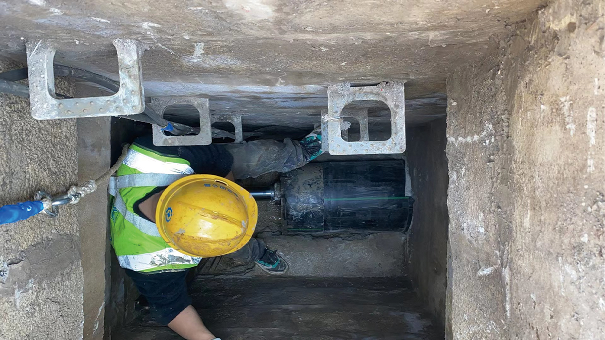 鹤岗HDPE短管内衬法